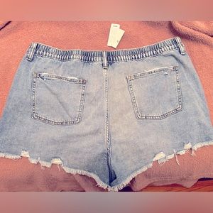 Arie distressed cut offs